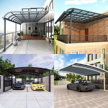 Pergola Gazebos Carport Canopy Garden Buildings Awning Sunroom Pavilion Houses Decoration Waterproof Shadow Patio Yard & Garden upscaleclicks