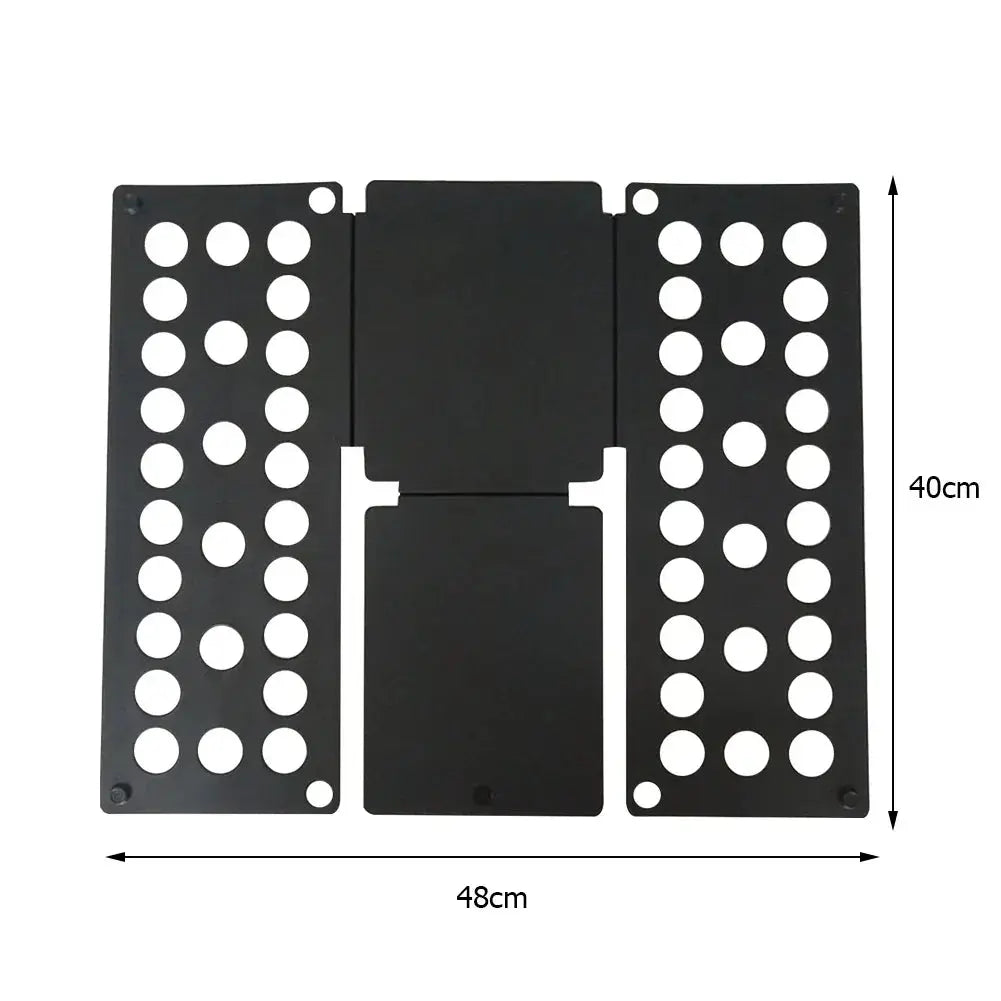 Plastic Clothes Folding Board Easy and Fast Kids Laundry Folder Shirt Folding Board Home Storage Tool for Kid Children Adults upscaleclicks