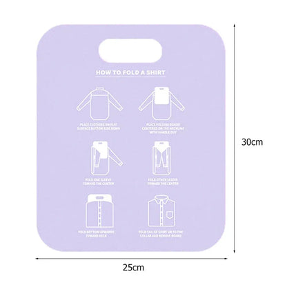 Plastic Clothes Folding Board Easy and Fast Kids Laundry Folder Shirt Folding Board Home Storage Tool for Kid Children Adults upscaleclicks