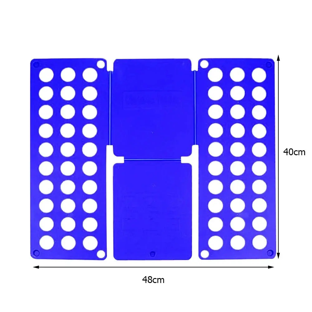 Plastic Clothes Folding Board Easy and Fast Kids Laundry Folder Shirt Folding Board Home Storage Tool for Kid Children Adults upscaleclicks