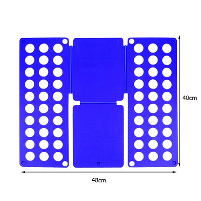 Plastic Clothes Folding Board Easy and Fast Kids Laundry Folder Shirt Folding Board Home Storage Tool for Kid Children Adults upscaleclicks