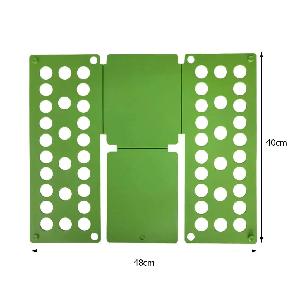 Plastic Clothes Folding Board Easy and Fast Kids Laundry Folder Shirt Folding Board Home Storage Tool for Kid Children Adults upscaleclicks