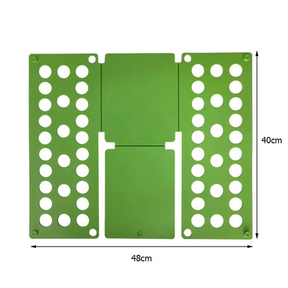 Plastic Clothes Folding Board Easy and Fast Kids Laundry Folder Shirt Folding Board Home Storage Tool for Kid Children Adults upscaleclicks