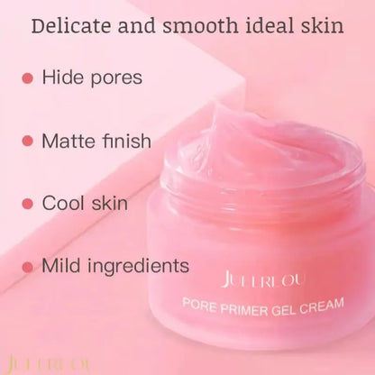 Pore Primer Makeup Create Matte Skin before Gel Gentle and Delicate Moisturizing Skin Concealer Invisible Pore Primer Gel Cream