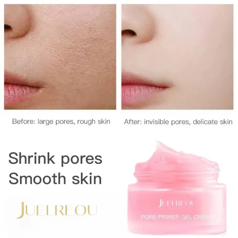 Pore Primer Makeup Create Matte Skin before Gel Gentle and Delicate Moisturizing Skin Concealer Invisible Pore Primer Gel Cream