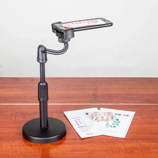 Portable Mini Lightweight Tripod Adjustable Stand Selfie Stick Universal Mobile Phone Holder Clip Smartphone Tripod for Phone upscaleclicks