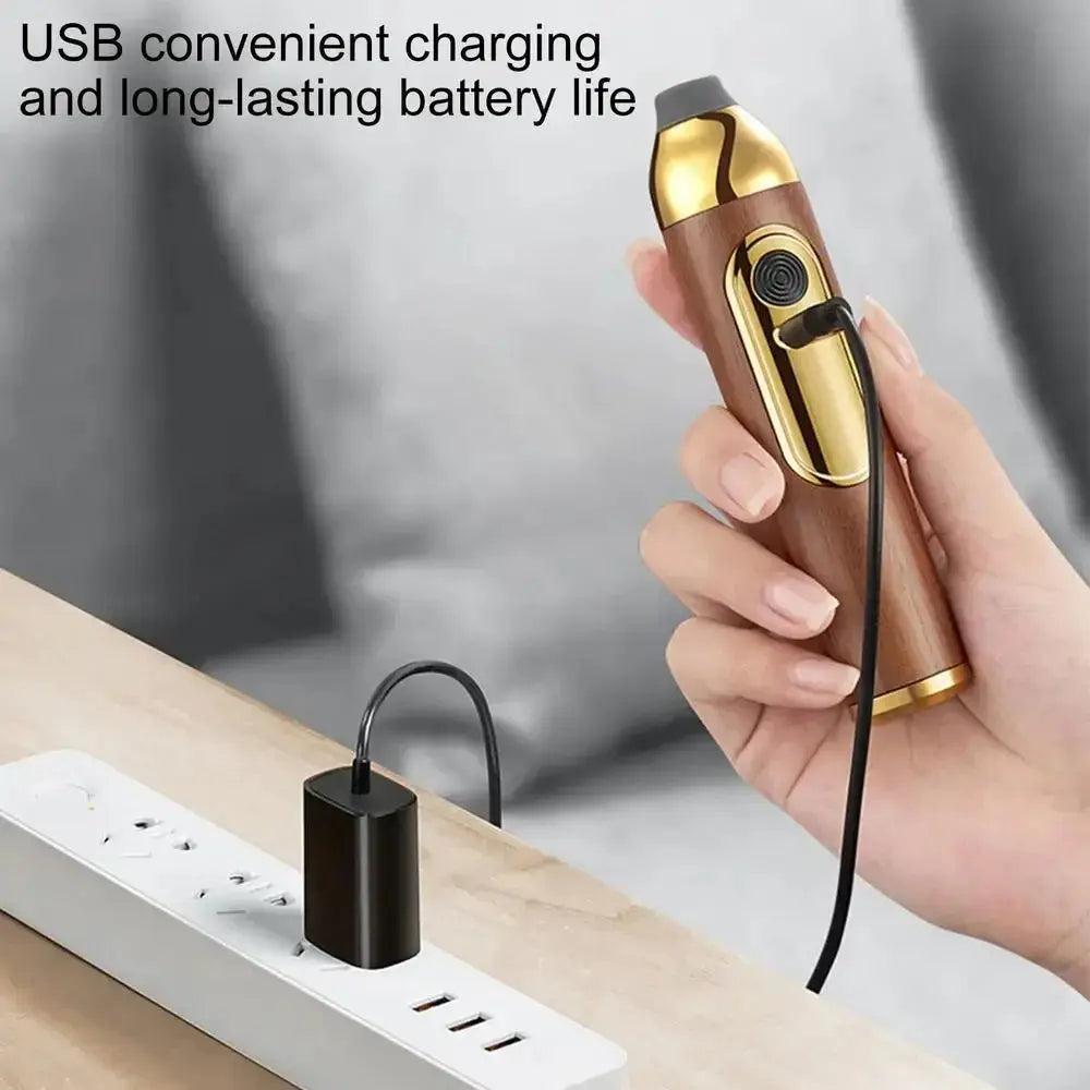 Portable intelligent car ashtray Windproof and dustproof Handheld mini ashtray Smoking gift Cigarette accessories upscaleclicks