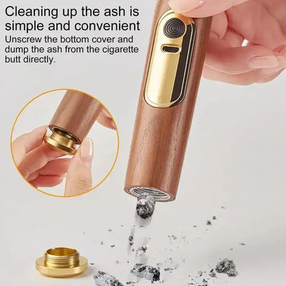 Portable intelligent car ashtray Windproof and dustproof Handheld mini ashtray Smoking gift Cigarette accessories upscaleclicks