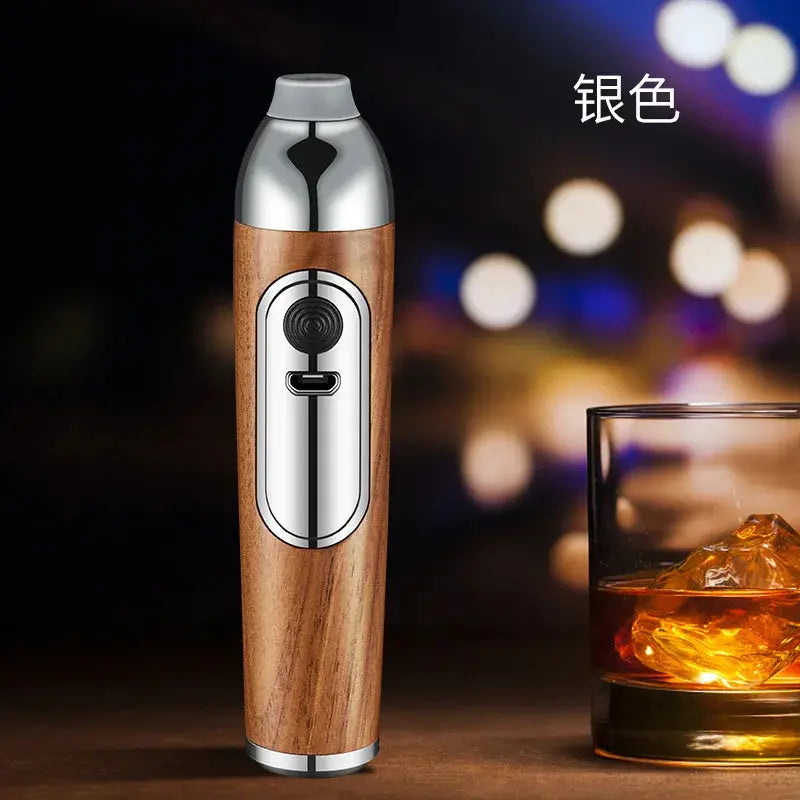 Portable intelligent car ashtray Windproof and dustproof Handheld mini ashtray Smoking gift Cigarette accessories upscaleclicks