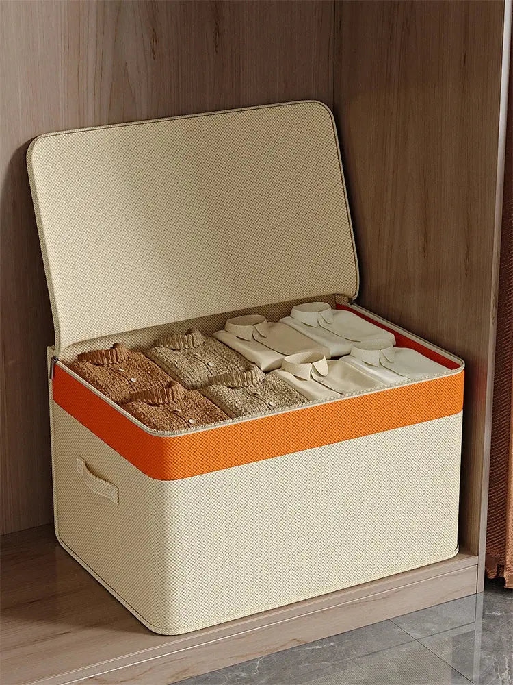 Portable large capacity quilt Organizer Clothes Organizer Perfect home mobile organizer closet dorm organizer bag upscaleclicks