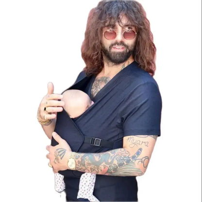 Pregnant Woman Tops Baby Safety Kangaroo Pocket Carrier Clothes Summer Mother Father Babysitting Feeding Parenting T-Shirt New upscaleclicks