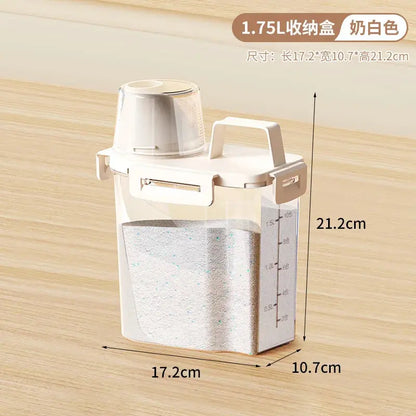 Premium Pet Food Storage Container with Airtight Seal - Durable, Large Capacity, Easy Clean & Stylish Design for Dogs & Cats upscaleclicks