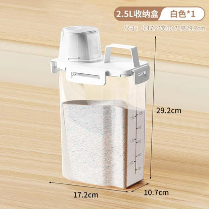 Premium Pet Food Storage Container with Airtight Seal - Durable, Large Capacity, Easy Clean & Stylish Design for Dogs & Cats upscaleclicks