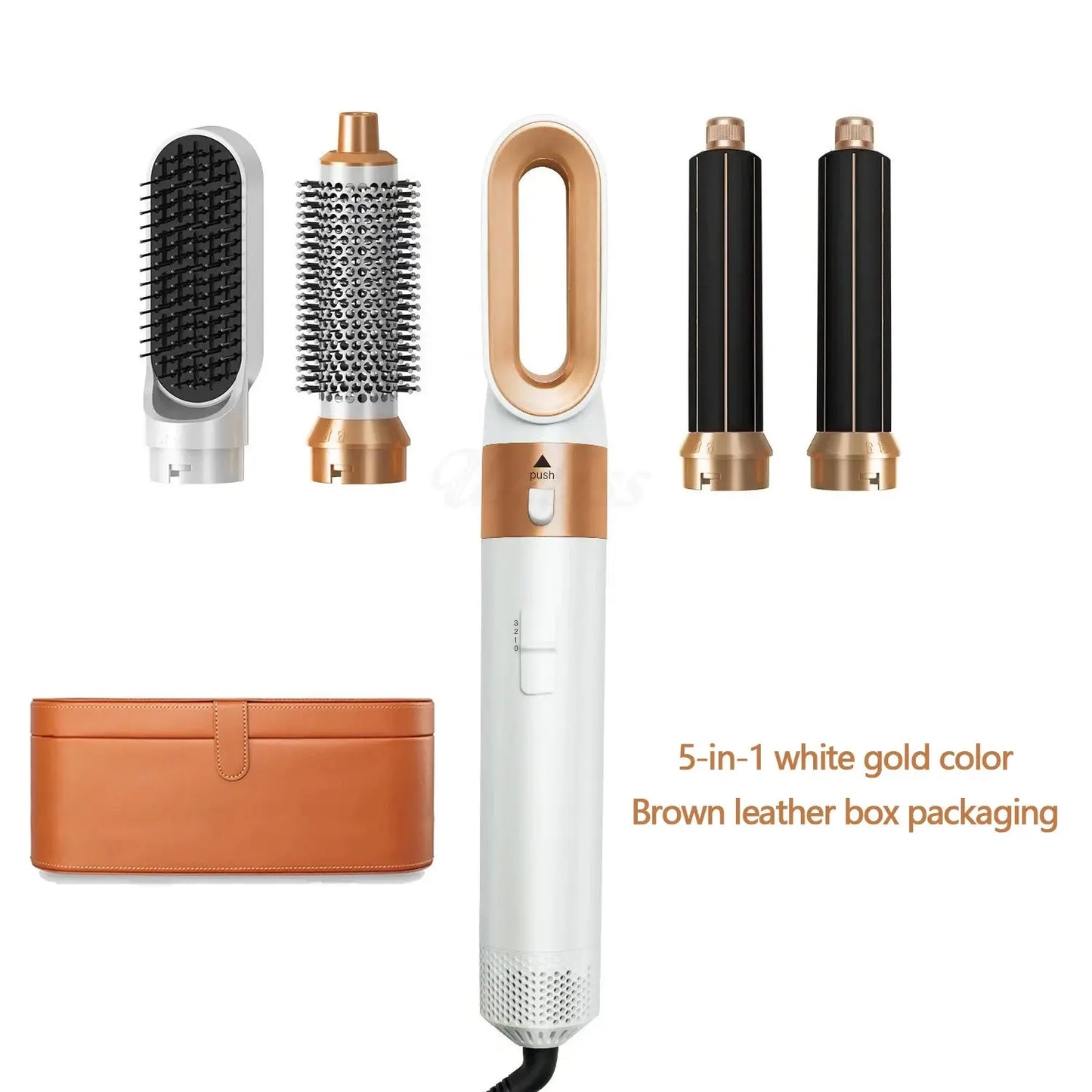 Professional 5 in 1 Hair Dryer Hot Air Comb Curler For Dyson Airwrap Hair Dryer Styling Tool Hair Straightener Hairdressing Tool upscaleclicks
