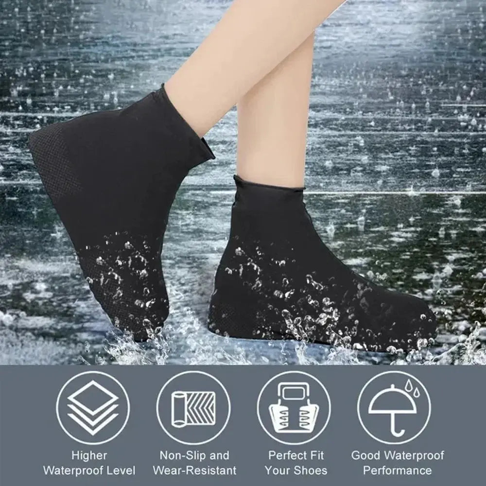 Rain Shoe Covers Waterproof Covers for Shoes Protector Cover Boots Gear Household Merchandises Home Garden upscaleclicks