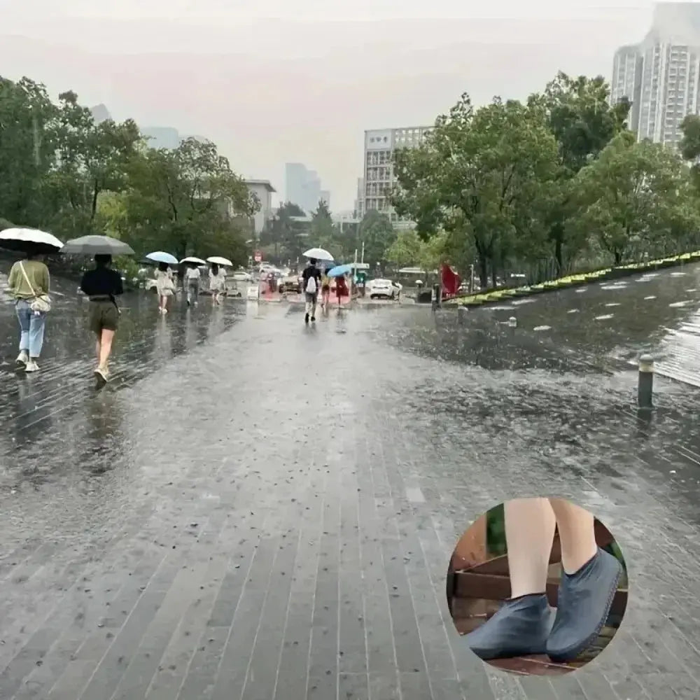 Rain Shoe Covers Waterproof Covers for Shoes Protector Cover Boots Gear Household Merchandises Home Garden upscaleclicks