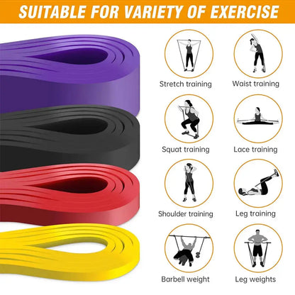 Resistance Bands, Exercise Bands Pull Up Assist Bands Powerlifting Bands for Men and Women Fitness Training,Home Workouts upscaleclicks