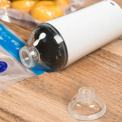 Reusable Vacuum Food Storage Zipper Bags Set Electric Handheld Vacuum Sealer Pump Sous Vide Bags USB Rechargeable BPA Free upscaleclicks