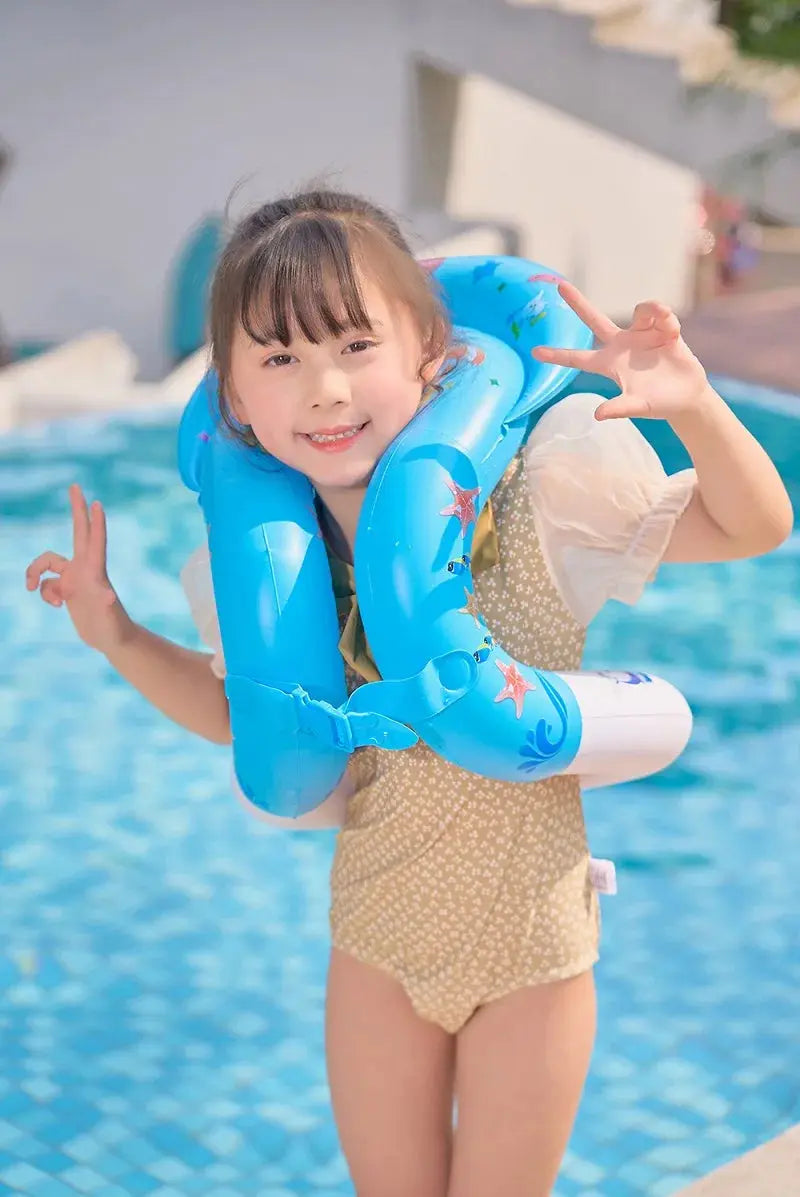 Rooxin Inflatable Swimming Vest Swim Ring for Adult Water Play Tube Swimming Circle Pool Float Air Mattress Beach Party Toy upscaleclicks