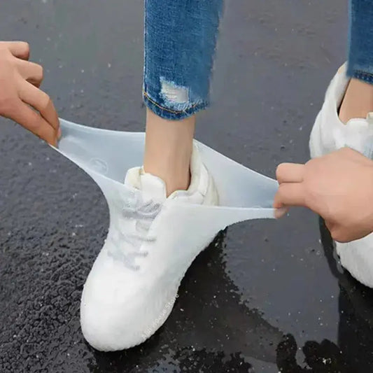 Rubber Rain Boots Rain Shoe Cover for Shoes Silicone Rain Boots Covers Protector Waterproof Footwear Covers upscaleclicks
