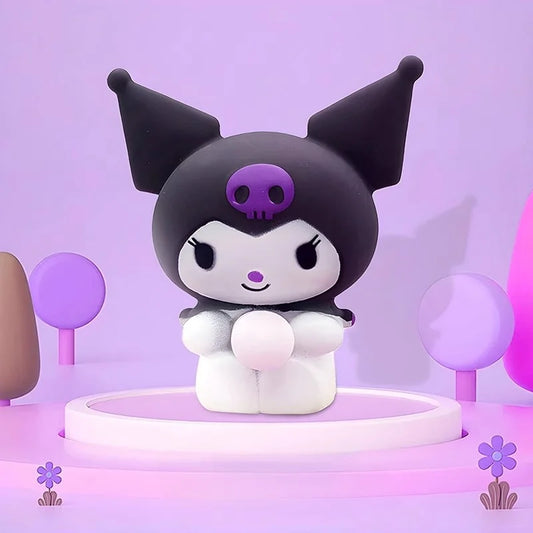 Anime Sanrio Decompression Kuromi Melody Cinnamoroll Stress Relief Cartoon Hand Pinch Toy Kawaii Soft Ornament Gift