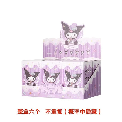 Sanrio Kuromi Halloween Blind Box Trick Or Treat Series Blind Box Figurines Desktop Ornaments Dolls Girls Blind Box Gifts