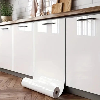 PVC Pearl Film Wallpaper Room DIY Self-adhesive High Gloss Paste Wall Stickers