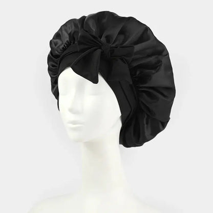 Satin Bonnet Silk Bonnet Adjustable Bonne For Sleeping Hair Bonnet With Tie Band Bonnets For Women Men upscaleclicks