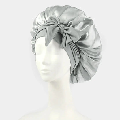 Satin Bonnet Silk Bonnet Adjustable Bonne For Sleeping Hair Bonnet With Tie Band Bonnets For Women Men upscaleclicks