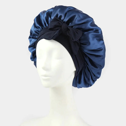 Satin Bonnet Silk Bonnet Adjustable Bonne For Sleeping Hair Bonnet With Tie Band Bonnets For Women Men upscaleclicks