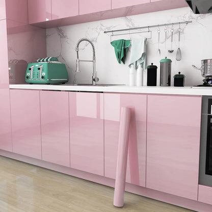 PVC Pearl Film Wallpaper Room DIY Self-adhesive High Gloss Paste Wall Stickers