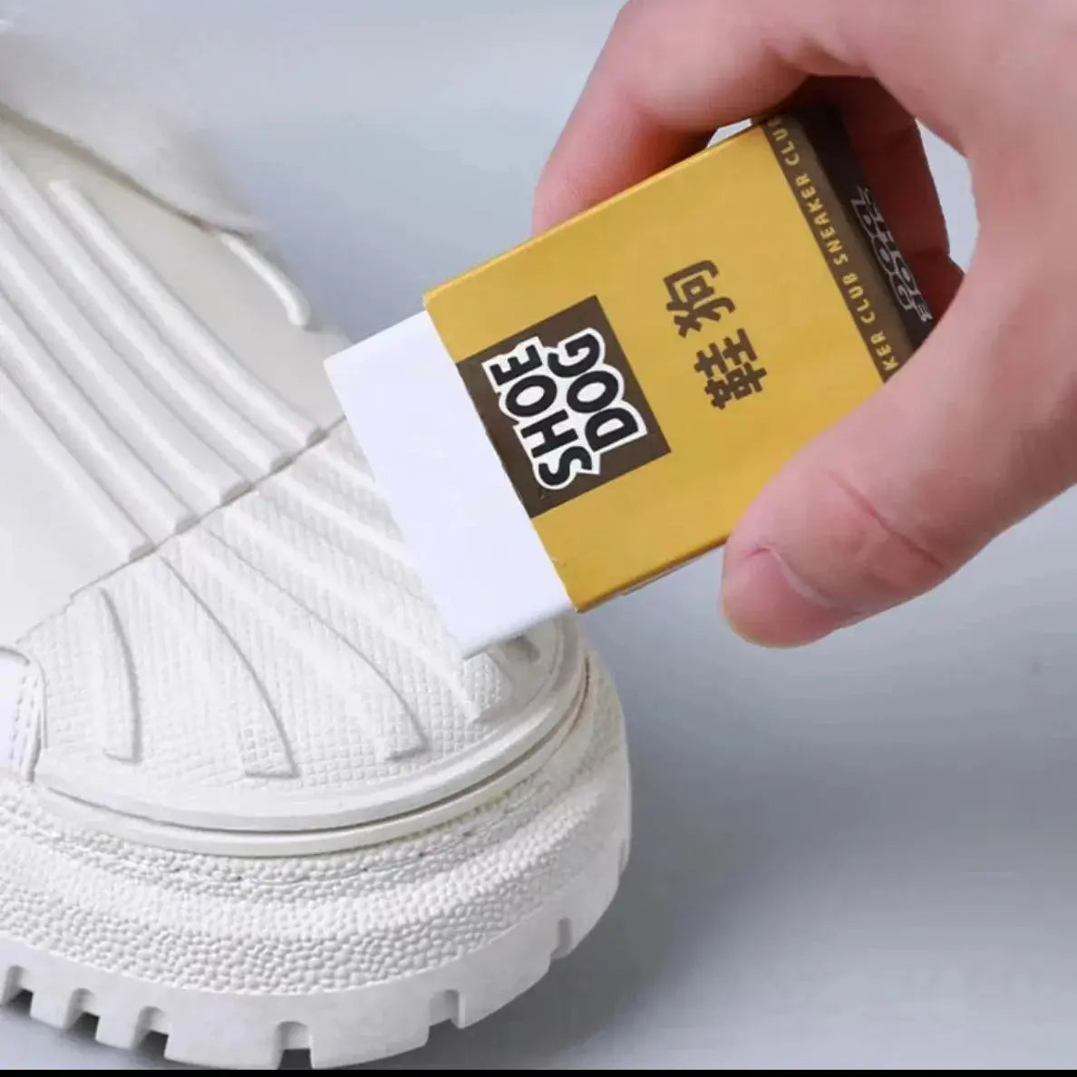Shoe Cleaning Eraser - Revitalize Your Sneakers with This Waterless Shoe Brush for Stain Removal and Conditioning upscaleclicks