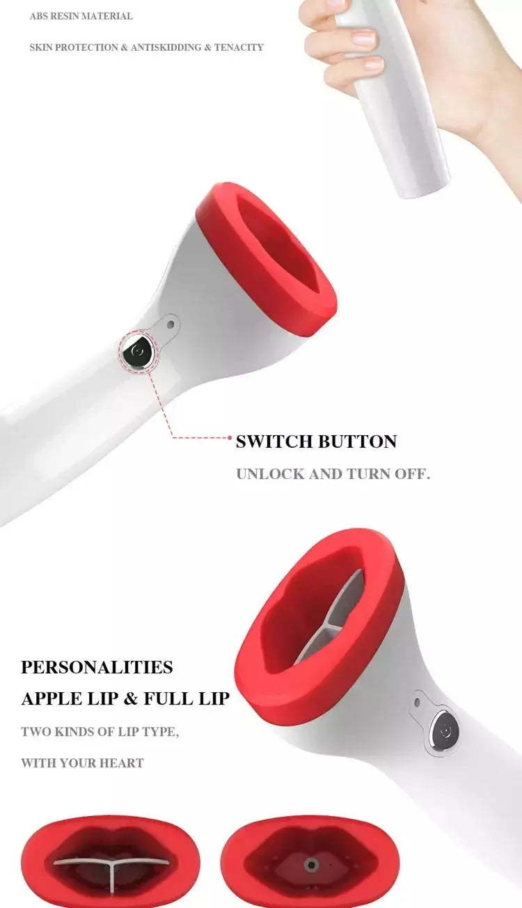 Silicone Lip Plumper Device Automatic Lip Plumper Electric Plumping Device Beauty Tool Fuller Bigger Thicker Lips for Women upscaleclicks
