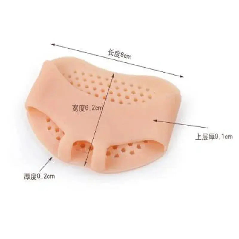 Silicone Metatarsal Pads Toe Separator Pain Relief Foot Pads Orthotics Foot Massage Insoles Forefoot Elastic Cushion Foot Care T upscaleclicks