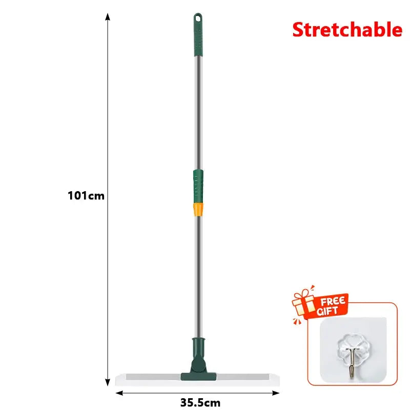 Silicone Scraper Broom Magic Wiper Floor Toilet Bathroom Squeegee Scrubber High Place Glass Wiper Household Cleaning Tools upscaleclicks