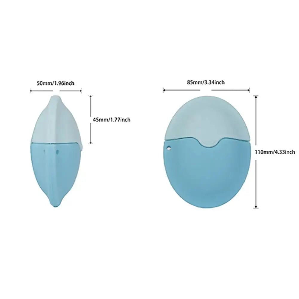 Silicone Suncream Roller Applicator Refillable Oval Isolation Lotion Cream Bottles Stitching Color Cosmetics Tool Travel upscaleclicks