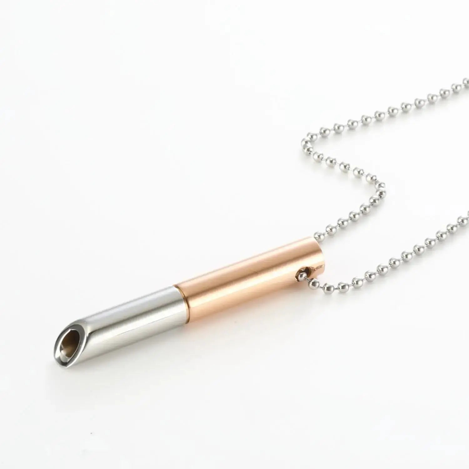 Stainless Steel Breathlace Necklace For Women Quit Smoking Anxiety Relief Necklace Breathing Necklace For Anxiety Mindfulness upscaleclicks