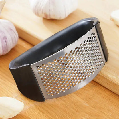 Stainless Steel Garlic Press Crusher Manual Garlic Mincer Chopping Garlic Tool Fruit Vegetable Tools Kitchen Accessories Gadget upscaleclicks