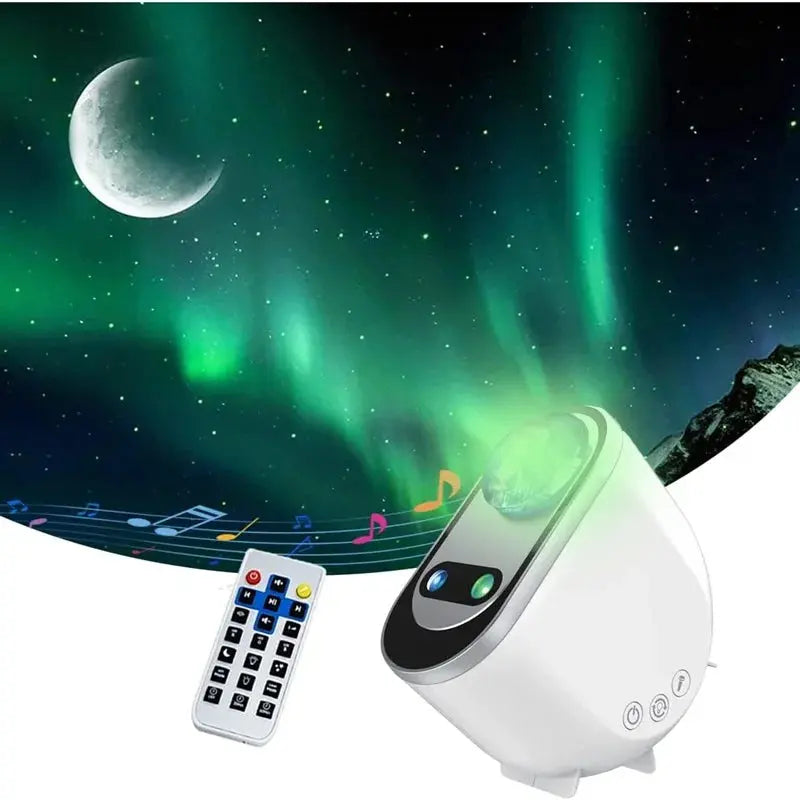 Transform Your Bedroom with the Enchanting Aurora Borealis LED Star Projector – The Perfect Magical Home Decor Gift!
