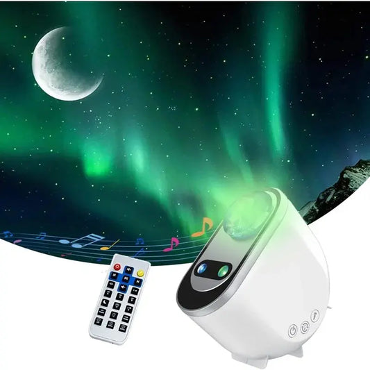 Transform Your Bedroom with the Enchanting Aurora Borealis LED Star Projector – The Perfect Magical Home Decor Gift!