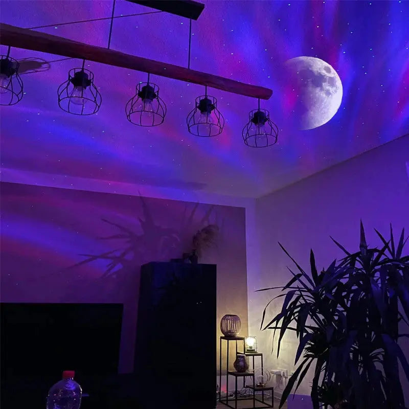 Transform Your Bedroom with the Enchanting Aurora Borealis LED Star Projector – The Perfect Magical Home Decor Gift!