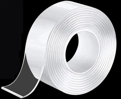 Transparent Double Sided Nano Tape Monster Tape Waterproof Wall Stickers Reusable Heat Resistant Bathroom Home Decoration Tapes upscaleclicks