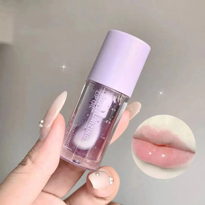 Transparent Water Gloss Jasmine Lemon Green Lip Oil Lasting Moisturizing Honey Lip Gloss Fading Lip Lines Lips Care Essence Oil upscaleclicks