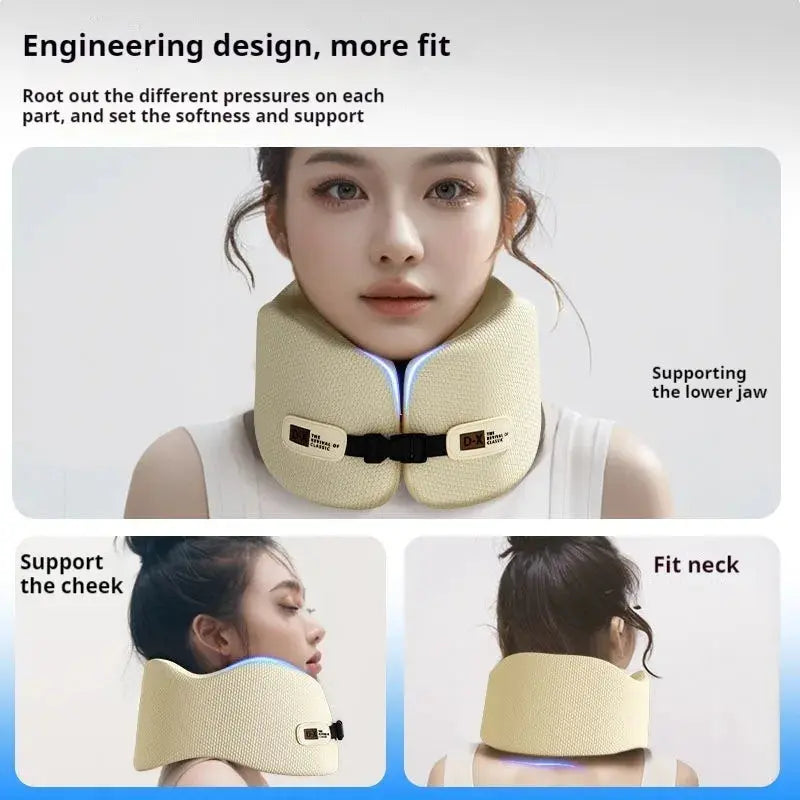 Travel Pillow U-Shape Pure Memory Foam Neck Pillow For Airplane Office Nap Cervical Pillows Flight Sleeping Head Neck Support upscaleclicks