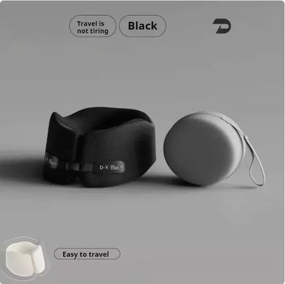 Travel Pillow U-Shape Pure Memory Foam Neck Pillow For Airplane Office Nap Cervical Pillows Flight Sleeping Head Neck Support upscaleclicks