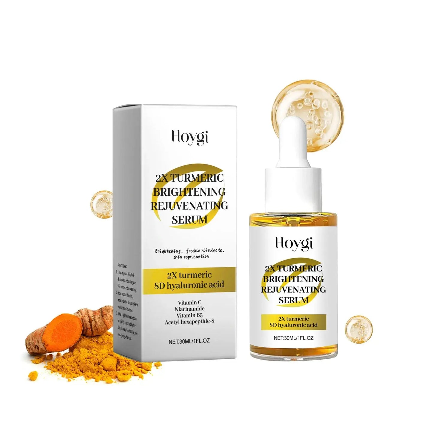 Turmeric Cleanser Dark Spot Remover Oil Control Facial Exfoliating Moisturizing Brightening Skin Care Kojic Acid Cleansing Pads upscaleclicks