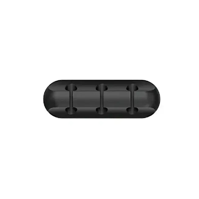 VIKEFON Cable Cord Wire Organizer Silicone USB Cable Winder Management Clips Self Adhesive for Mouse Keyboard Headset For iPhone upscaleclicks