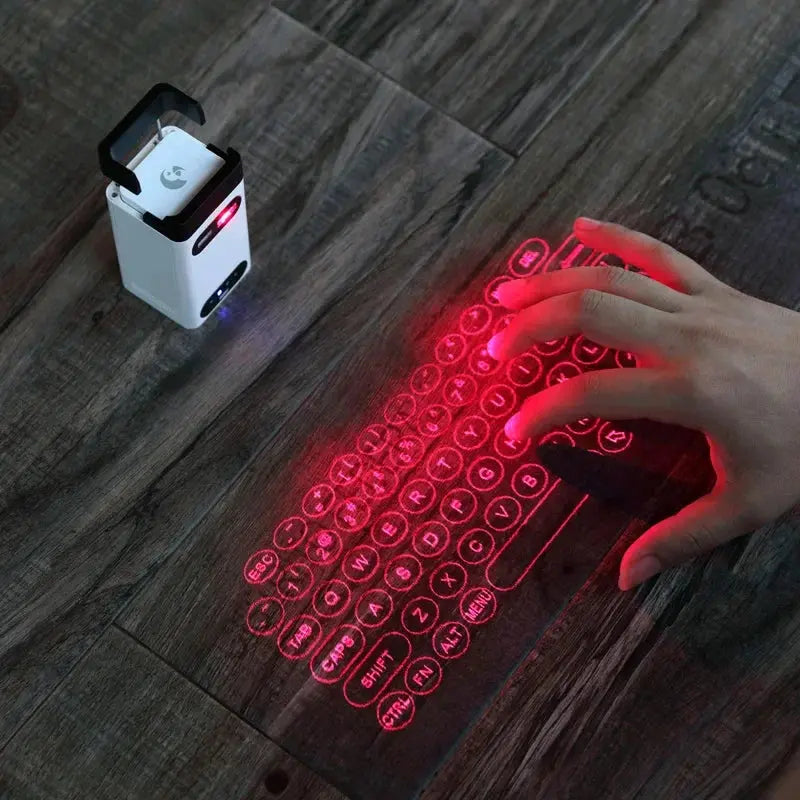 Virtual Laser Keyboard Bluetooth Wireless Touch Projector Phone Keyboards for Computer Iphone Pad Laptop with Mouse Function