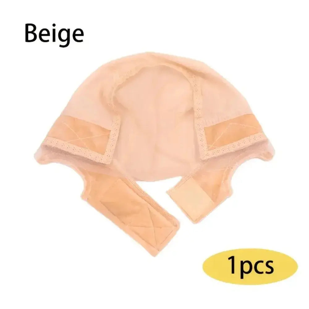 Women Lace Wig Adjustable Grip Cap Wig Caps for Non Slip with Ear-Cutouts Adjustable Velcro Headband,Gift of bandage and brushe upscaleclicks