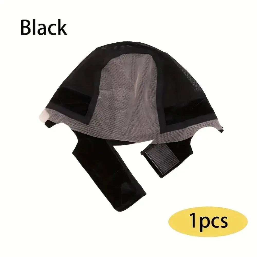 Women Lace Wig Adjustable Grip Cap Wig Caps for Non Slip with Ear-Cutouts Adjustable Velcro Headband,Gift of bandage and brushe upscaleclicks